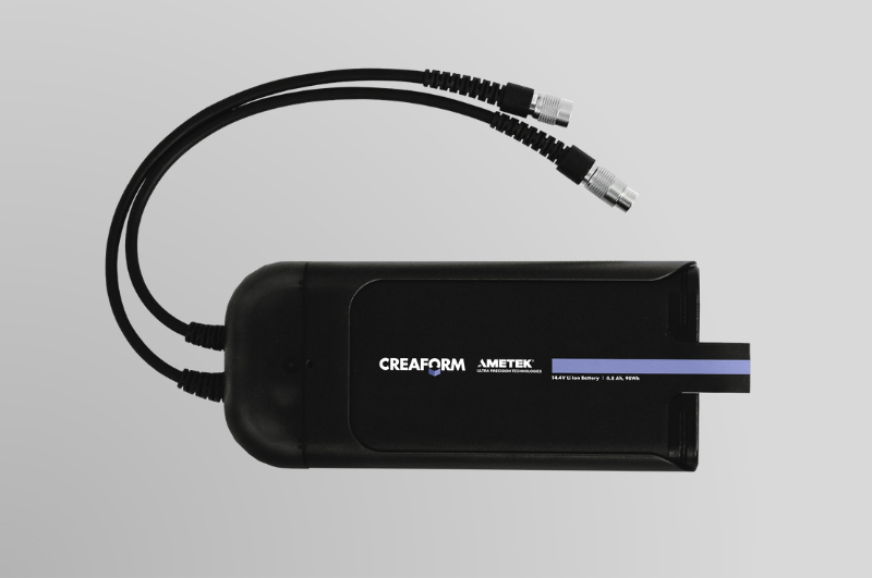 3D scanner external battery